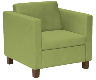 BOGA - 1 sedací souprava, látka BONDAI BN17 (7032) - látka zelinkavá